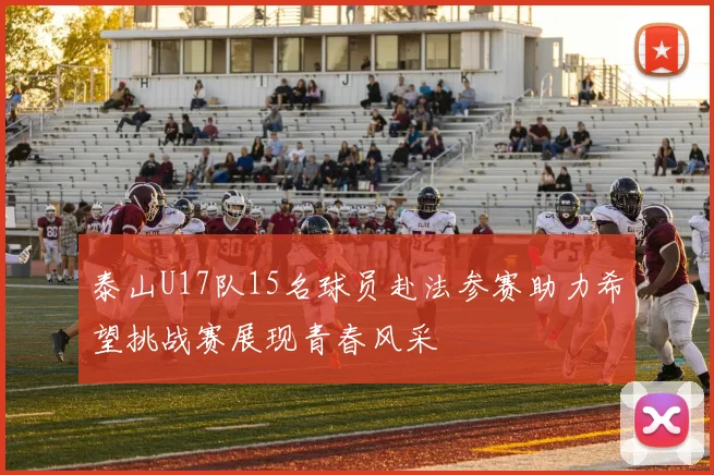 泰山U17队15名球员赴法参赛助力希望挑战赛展现青春风采
