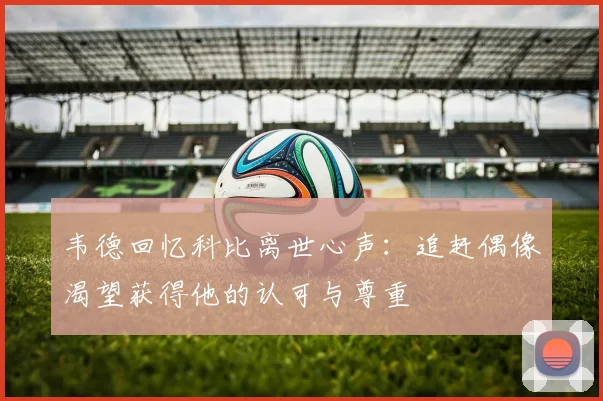 韦德回忆科比离世心声:追赶偶像渴望获得他的认可与尊重