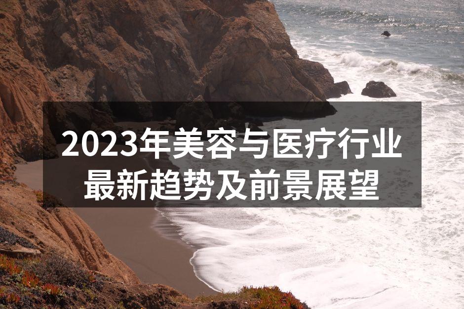 2023年美容与医疗行业最新趋势及前景展